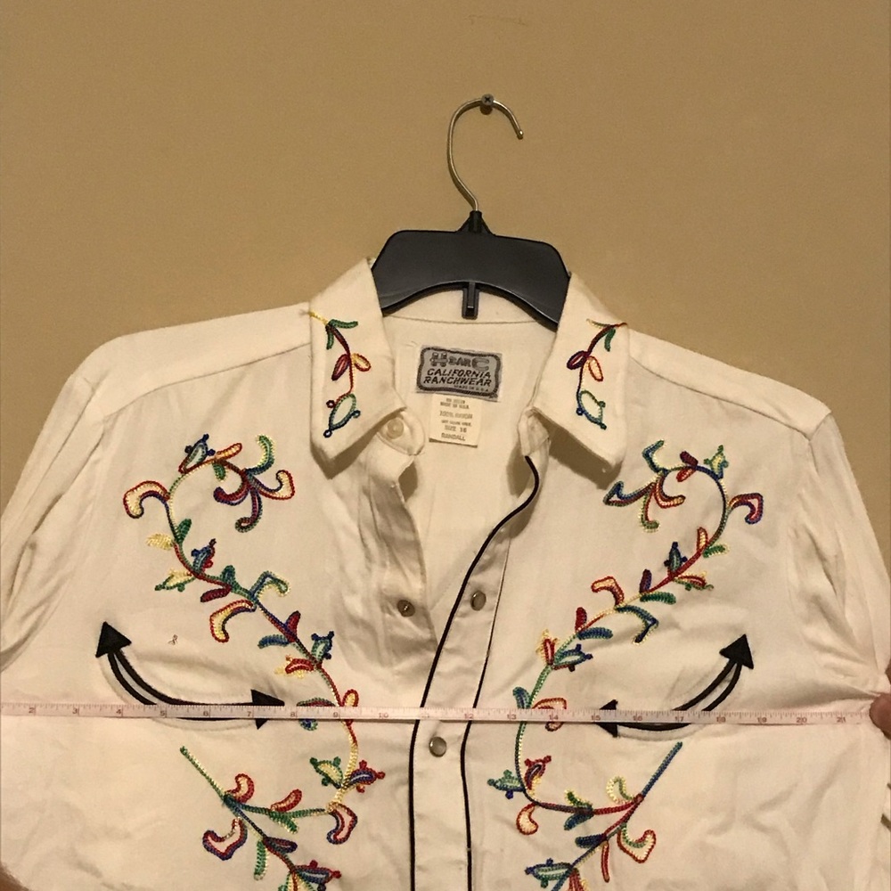 H Bar C Western Shirt View 4